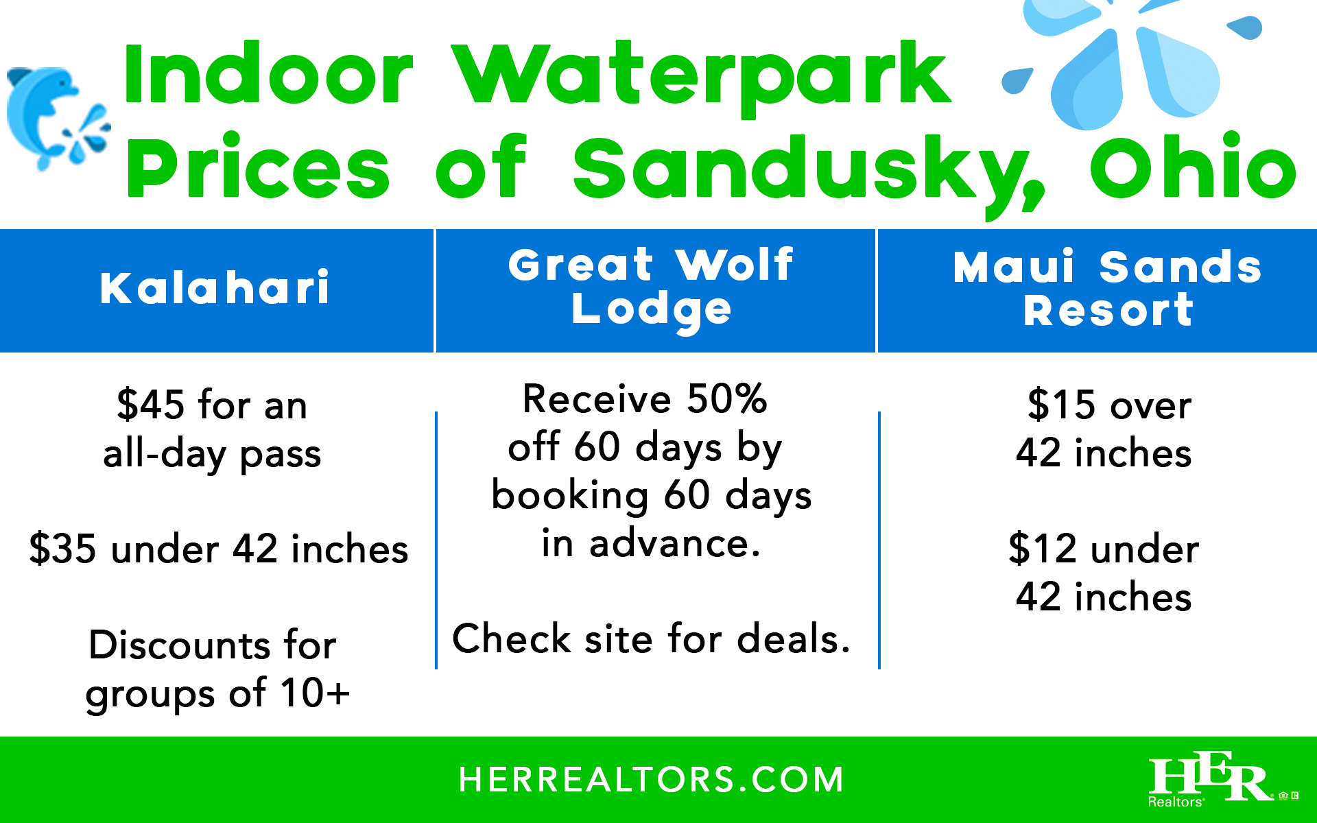 waterpark infographic