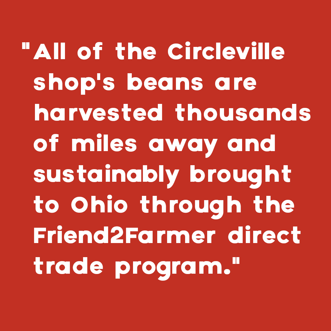 all of the Circleville shops beans are harvested thousands