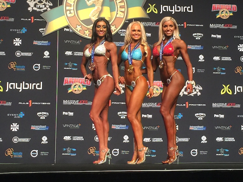 bodybuilder bikini women