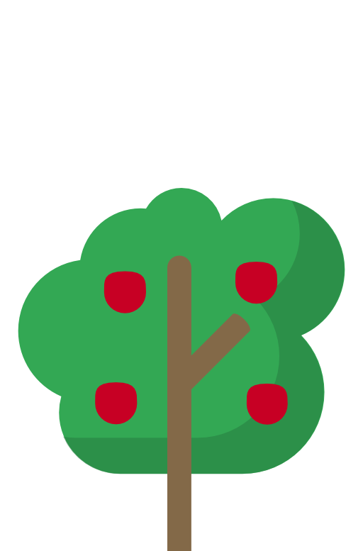 Apple tree icon