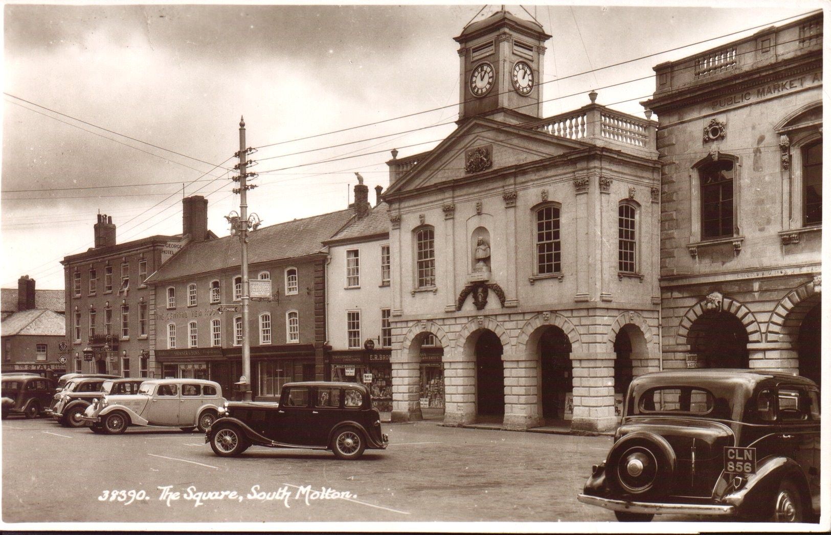 An old photo of South Molton Museum