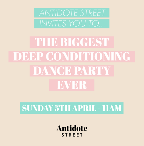 Antidote Street deep conditioning dance party