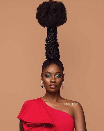 Dionne Smith hair