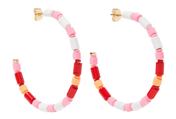 Roxanne Assoulin U-Tube Earrings at Net-A-Porter, £69