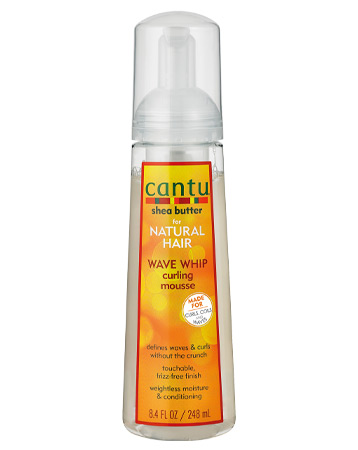 Cantu Shea Butter for Natural Hair Wave Whip Curling Mousse