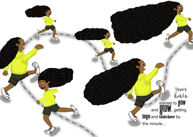 Taye's Hairy Adventure