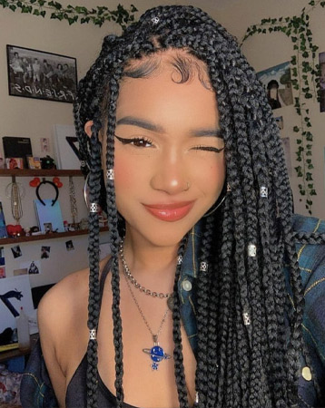 Beaded braids