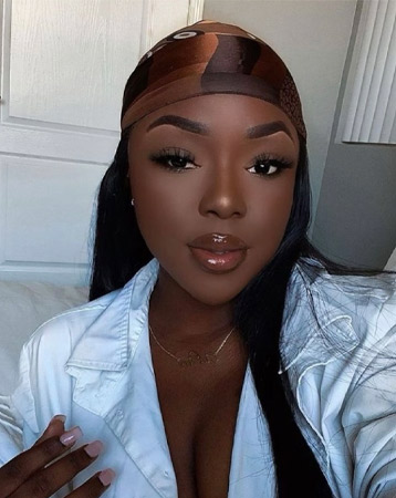 Headscarf hairstyle