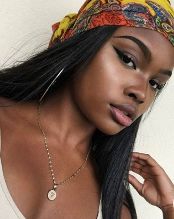 Headscarf hairstyle