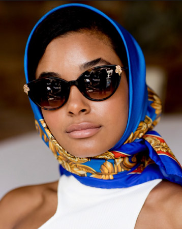Headscarf hairstyle