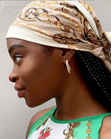Headscarf hairstyle