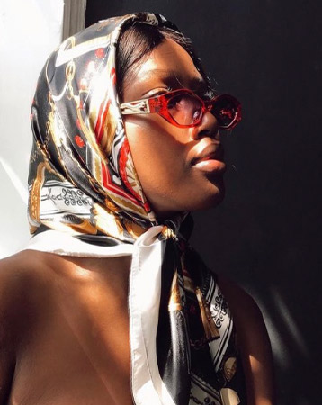 Headscarf hairstyle