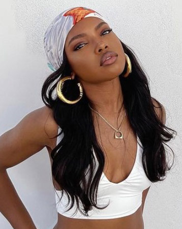 Headscarf hairstyle