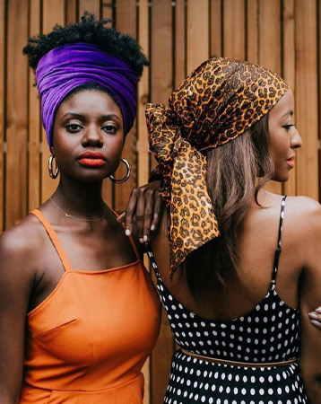Headscarf hairstyle