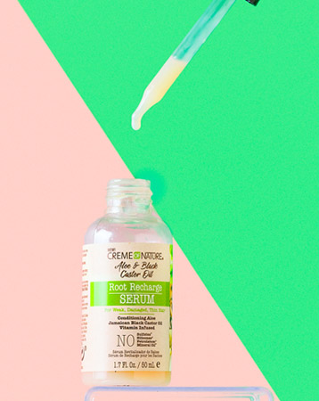 Crème of Nature Aloe & Black Castor Root Charge Serum. £5.49