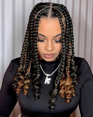 Coi Leray braids