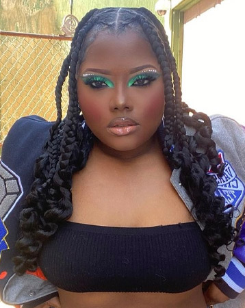 Coi Leray braids
