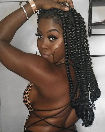 Coi Leray braids