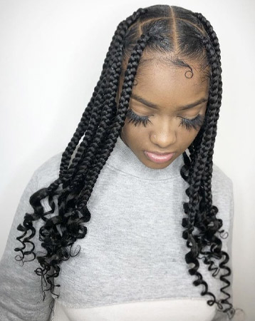 Coi Leray braids