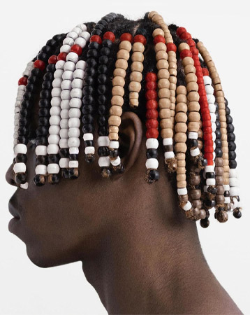 Afro hair beads
