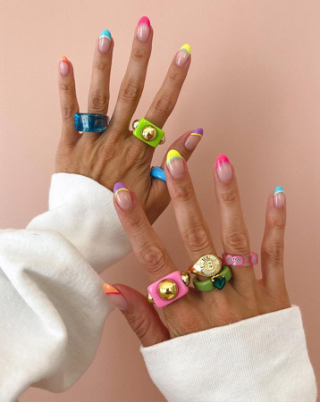 Chunky rings