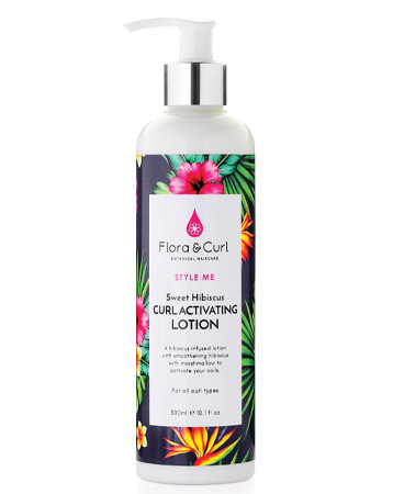 Flora and Curl Sweet Hibiscus Curl Activating Lotion