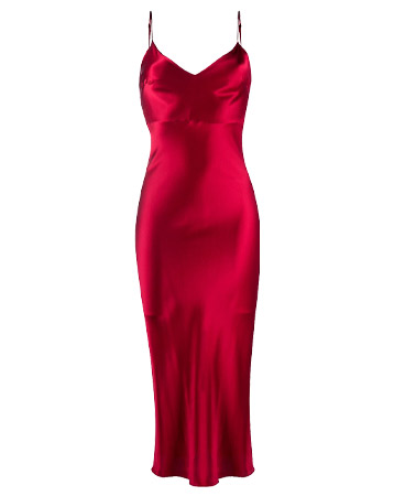 Silk Slip Dress, Gilda & Pearl at Farfetch