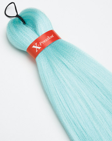 X-pression Ultra Braid Pre-Stretched in colour Ice Mint