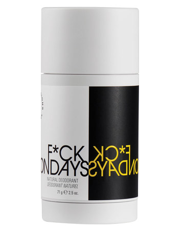 F*ck Mondays Natural Deodorant Citrus Aromatic Woody