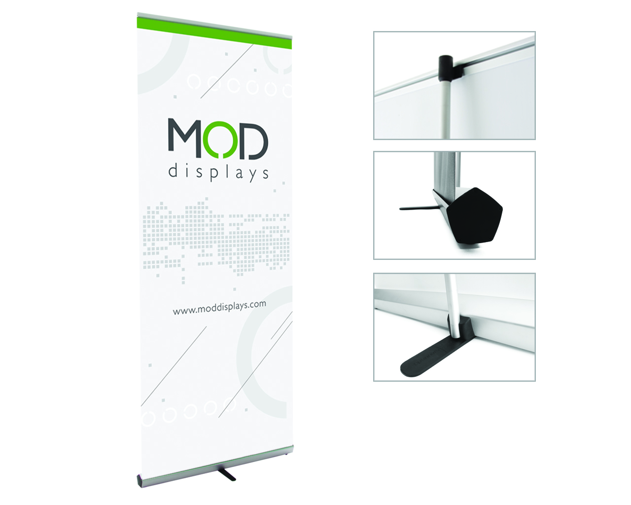 Penta Retractable Banner Stand Trade Show Booth Display