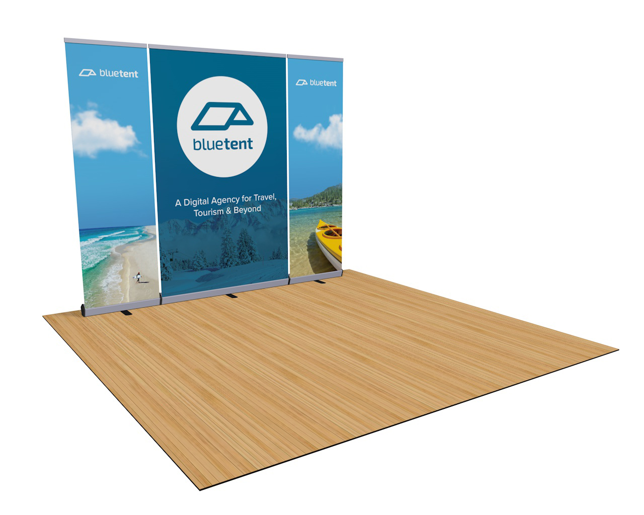Penta Deluxe Banner Stand Wall Trade Show Booth Display