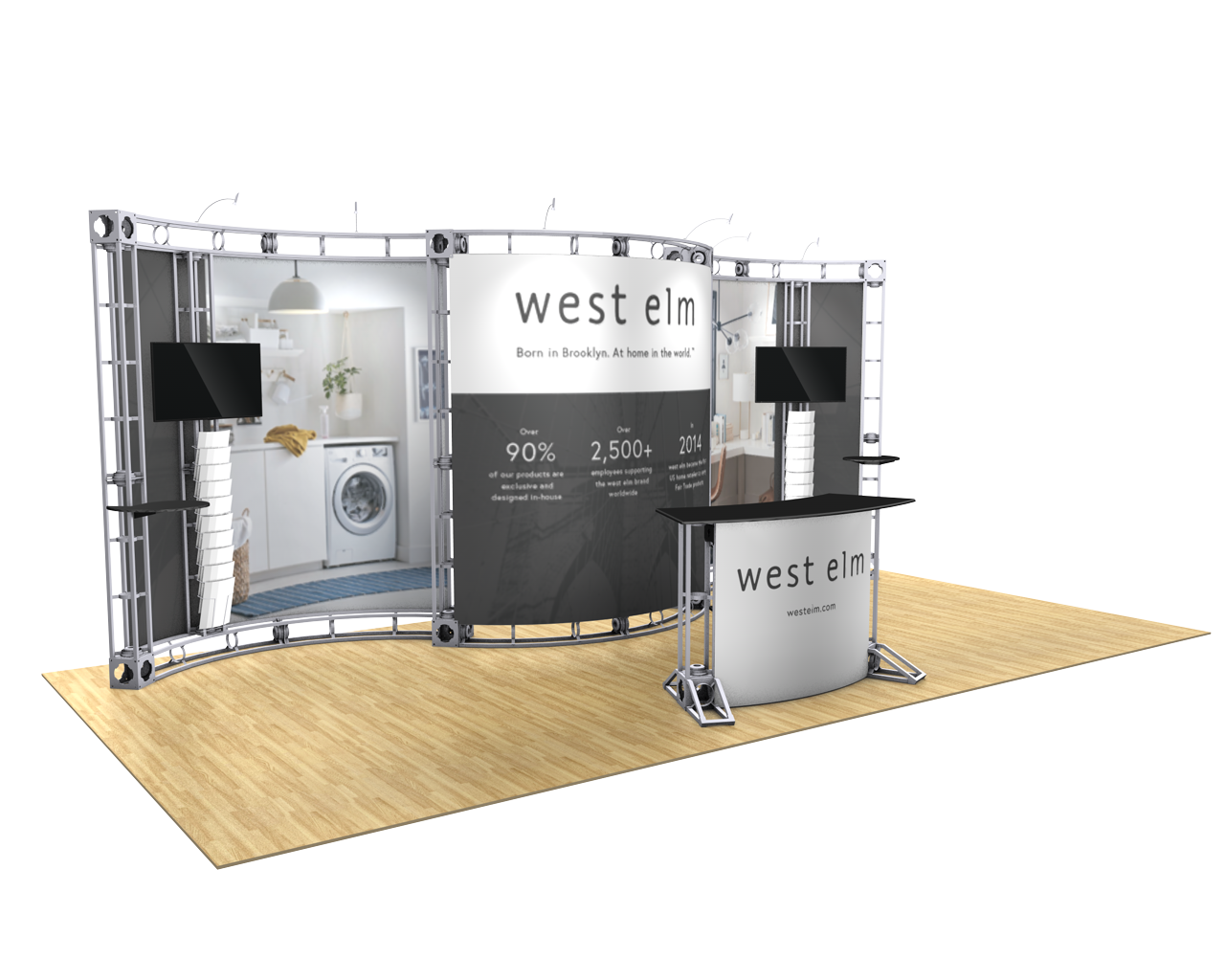 Apex 10 X Orbital Truss Display Trade Show Booth Display