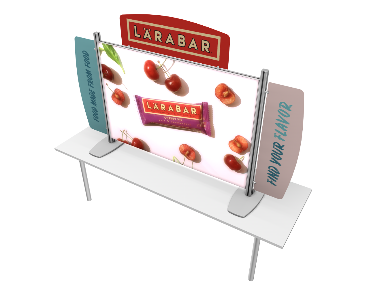 Exhibitline Backlit Tabletop Display Trade Show Booth Display