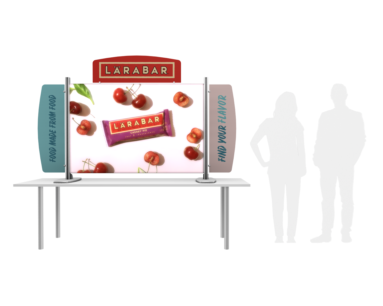 Exhibitline Backlit Tabletop Display Trade Show Booth Display