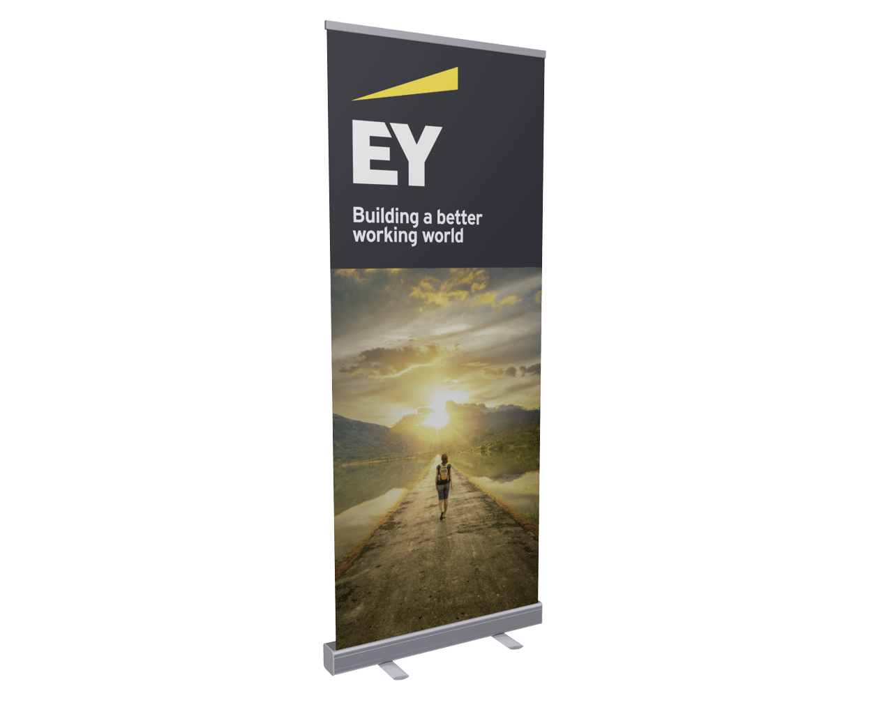 ThedisplayDeal Tabletop Double Sided Retractable Banner Stand 8.5 x11 ThedisplayDeal Tabletop Double Sided Retractable Banner Stand 8.5 x11
