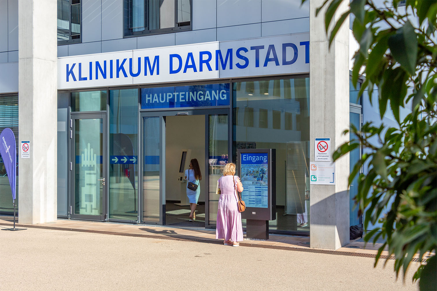 Digitales Klinik-Infosystem am Klinikum Darmstadt | Wedeko Digital Signage