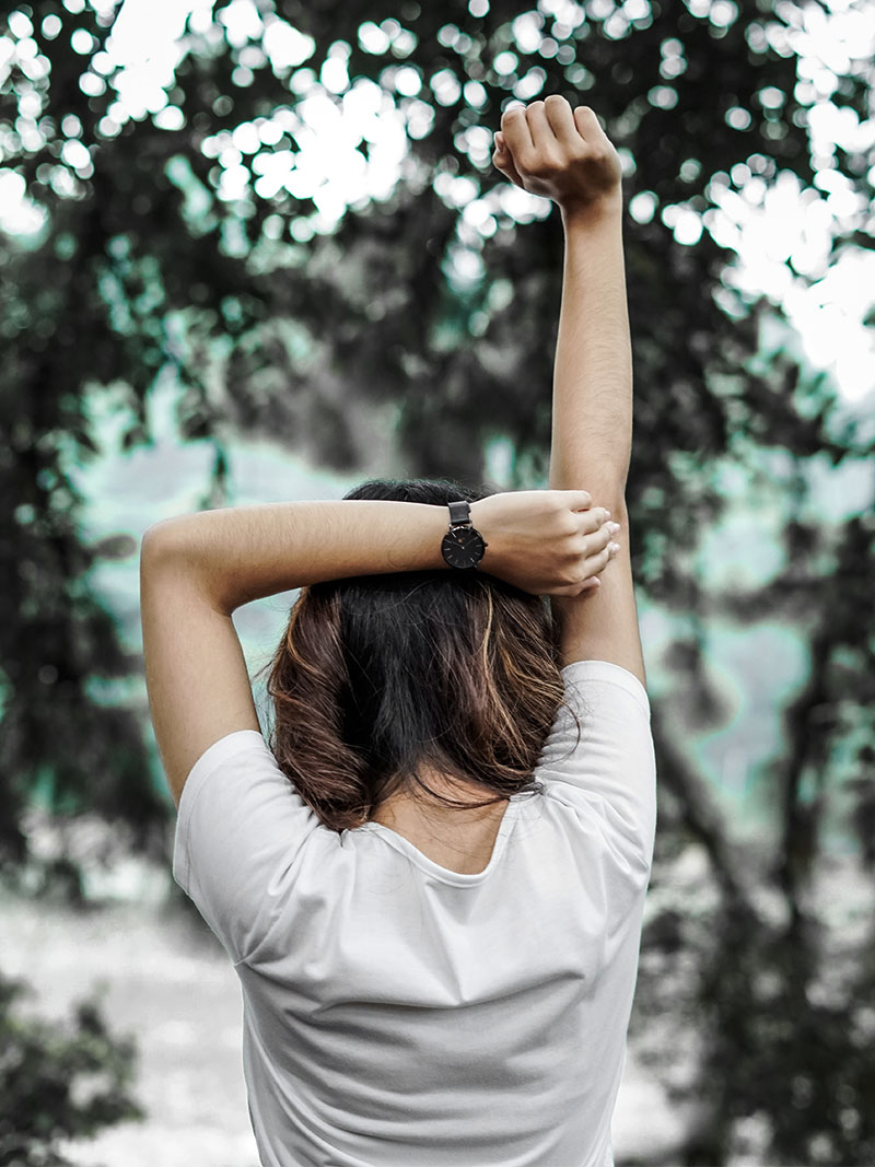 Why do I still have big arms after losing weight?