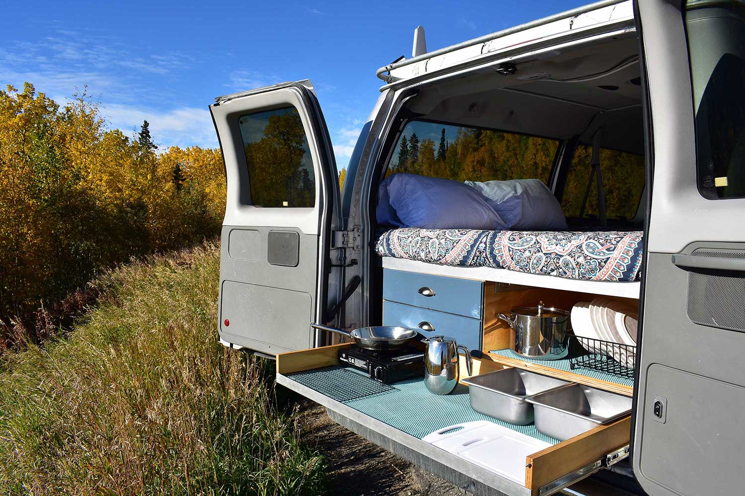 Explore Alaska, Camp Anywhere! Happy Camper Vans