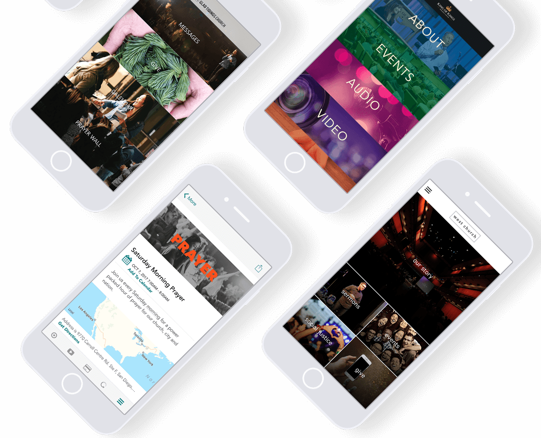 Apps Powered by Tithe.ly