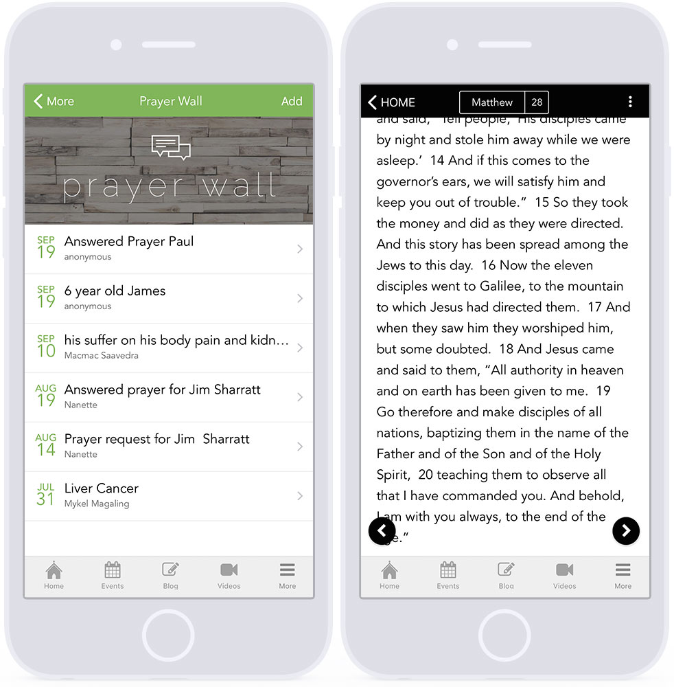 Prayer Wall and Bible