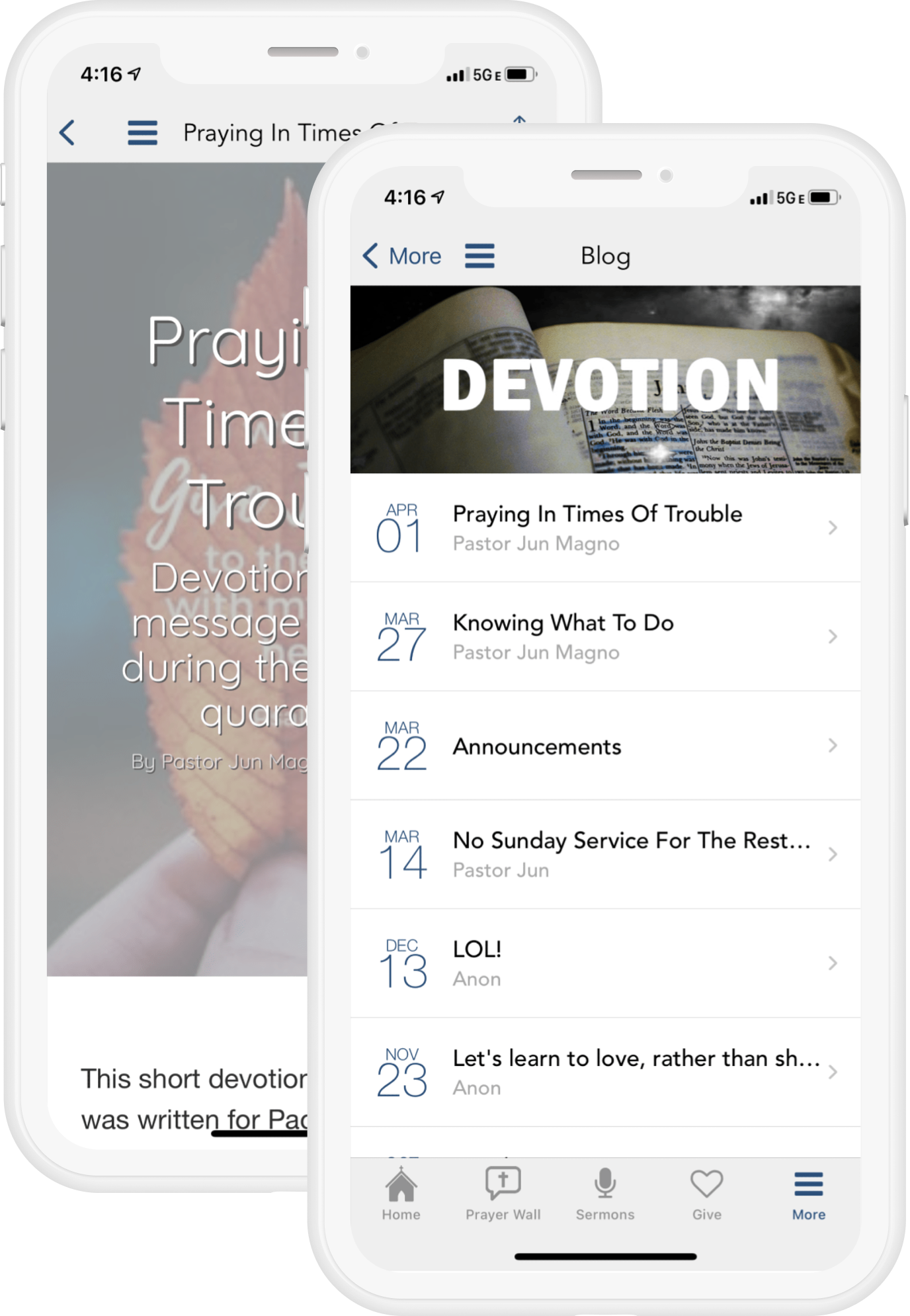 Sermon Media Player