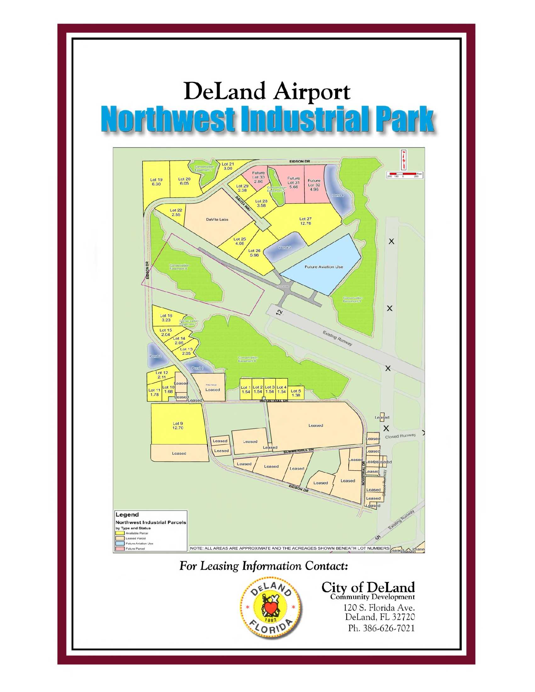 DeLand Airport Northwest Industrial Park
