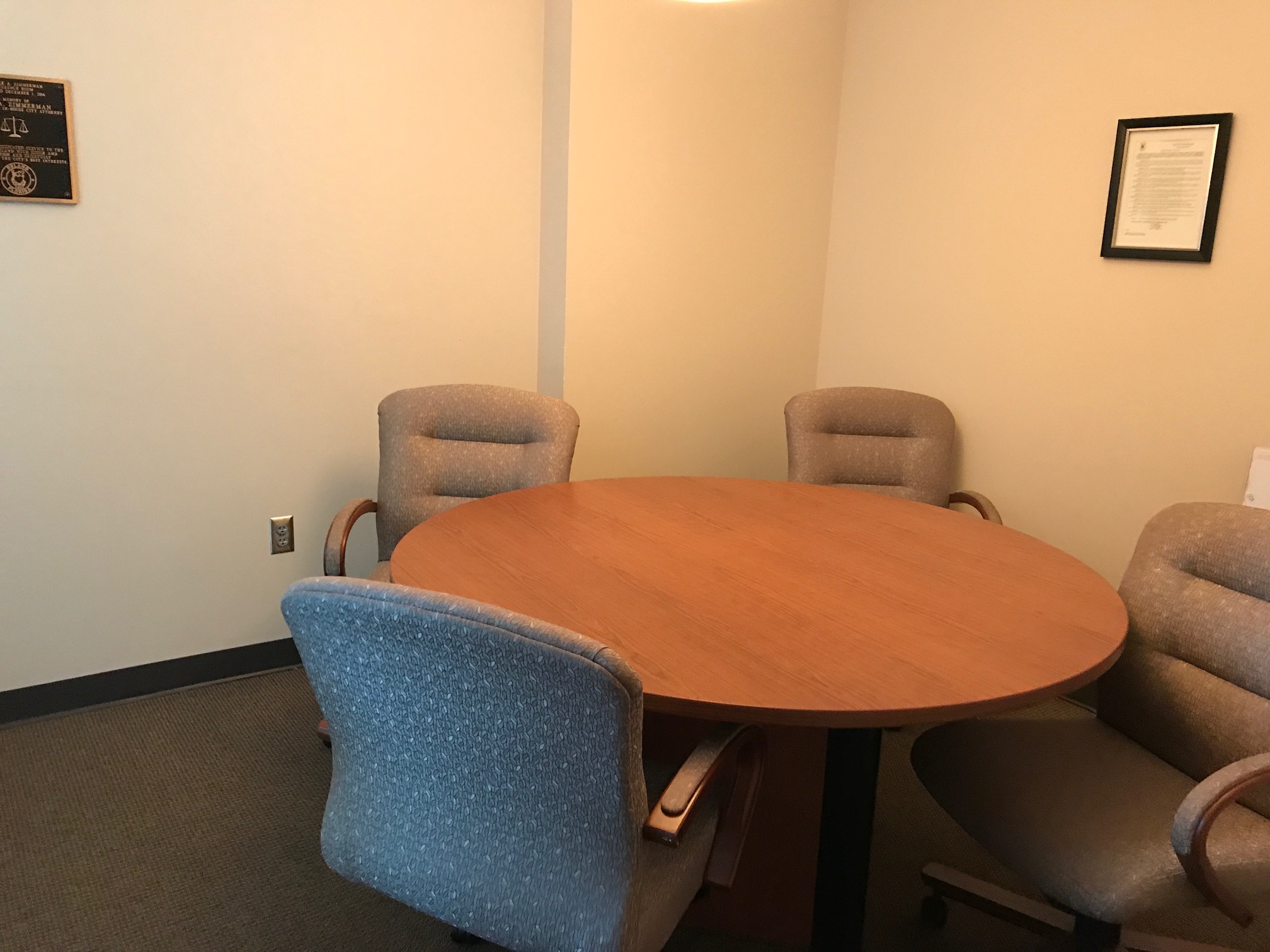 City Commission Chambers Conference Room, 1st Floor, City Hall