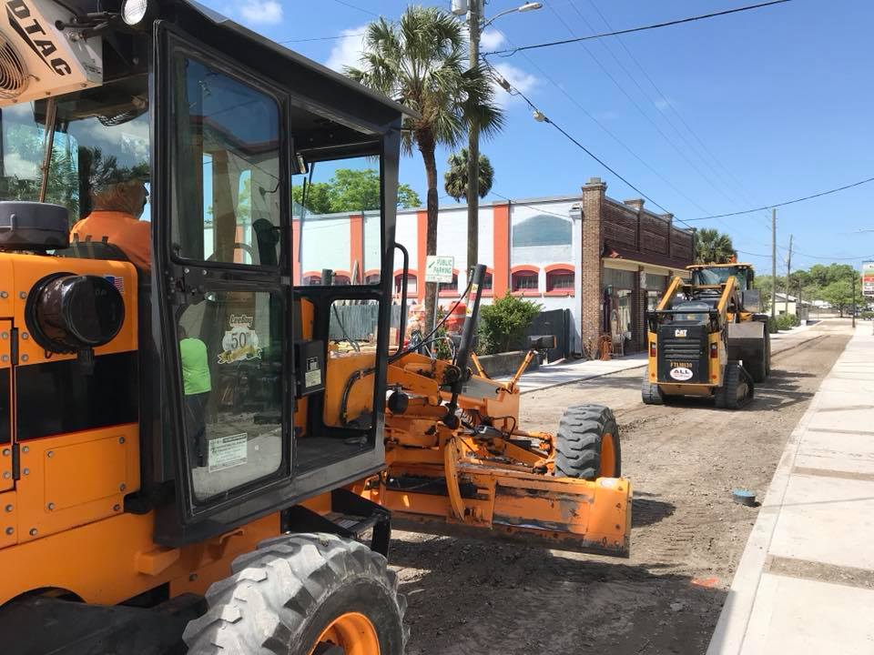 Road construction