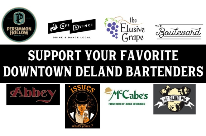 Support Downtown DeLand bartenders fund