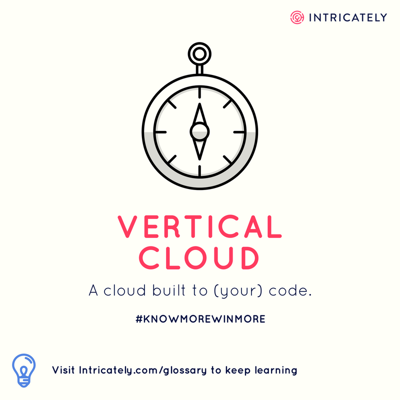 What does Vertical Cloud mean? (Definition)