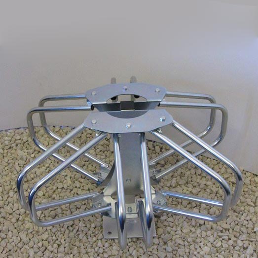 6 Section Floor Mounted Star