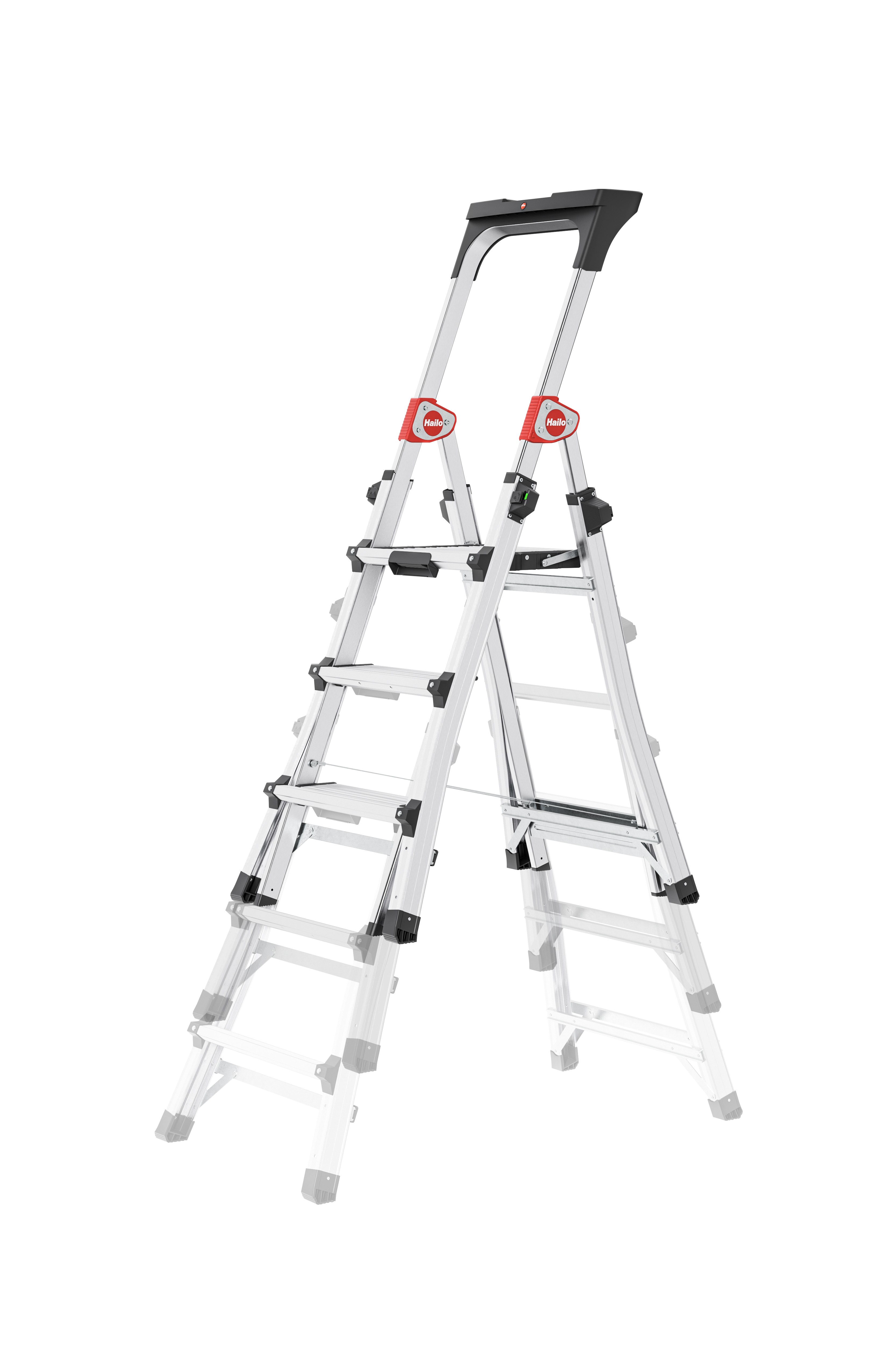 Hailo TL 100 Telescopic Stepladder