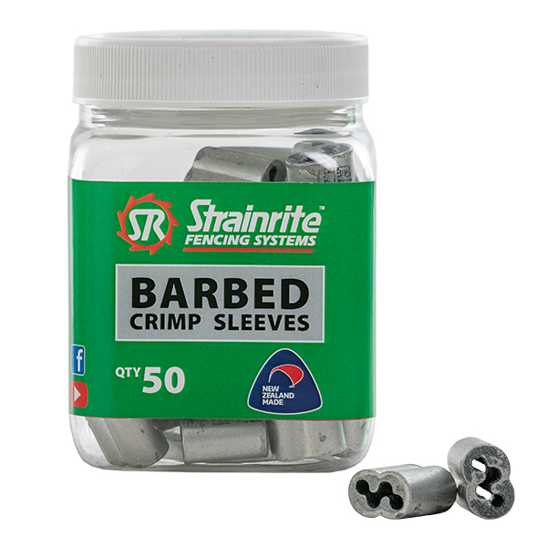 Barb Wire Crimp Pottle of 50