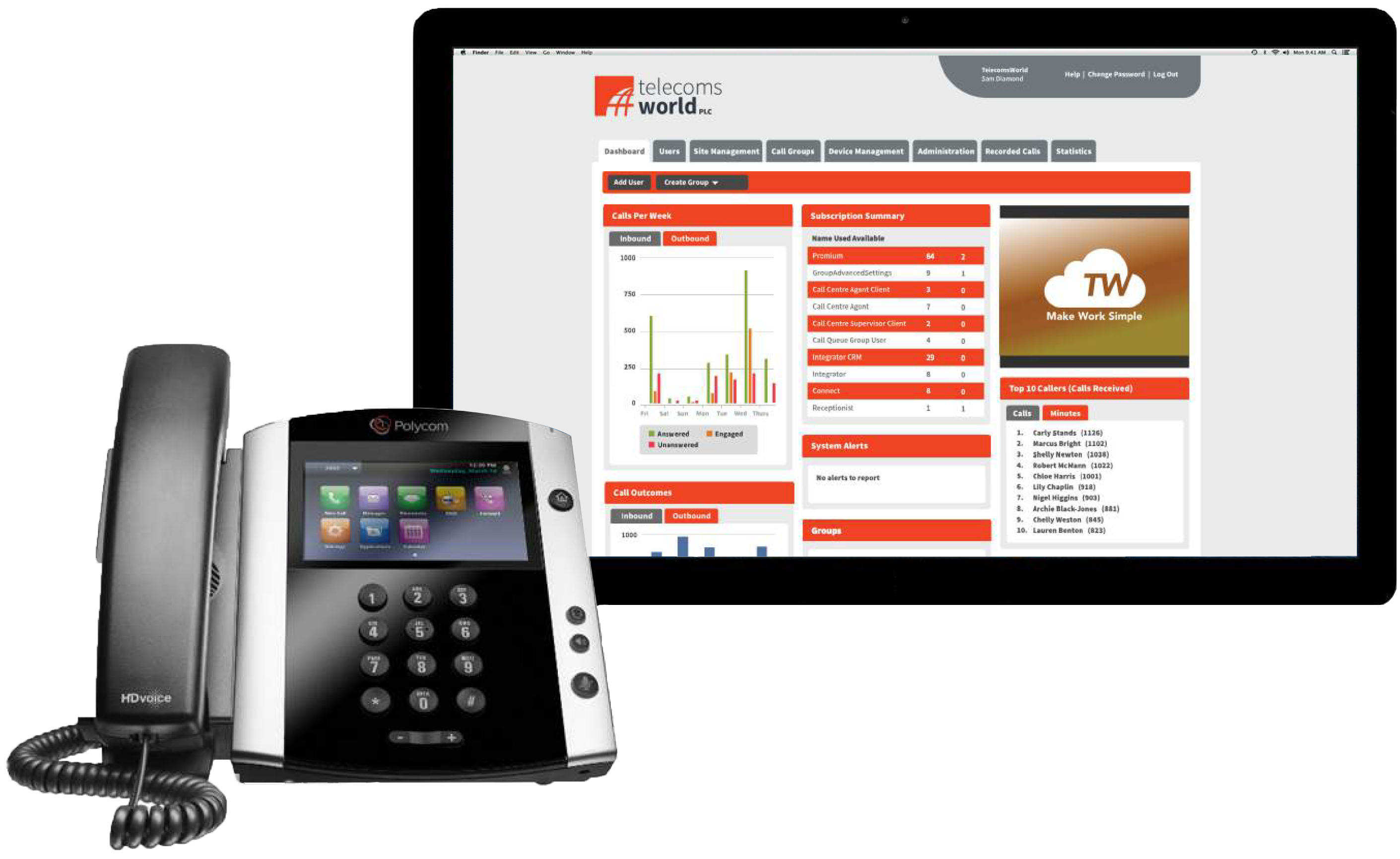 Hosted, VoIP Phone System